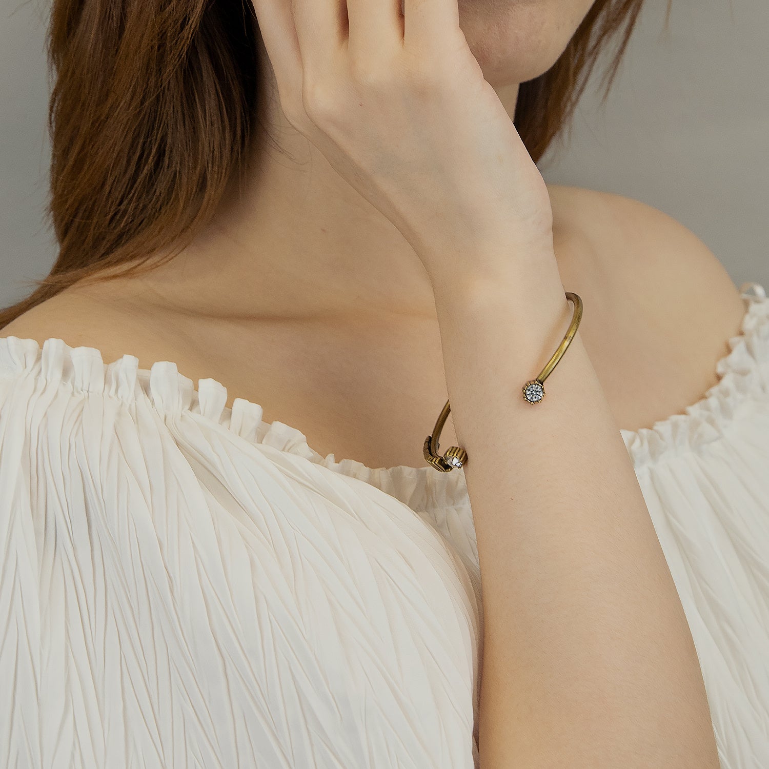 Fashion Bronze Letter Bracelet