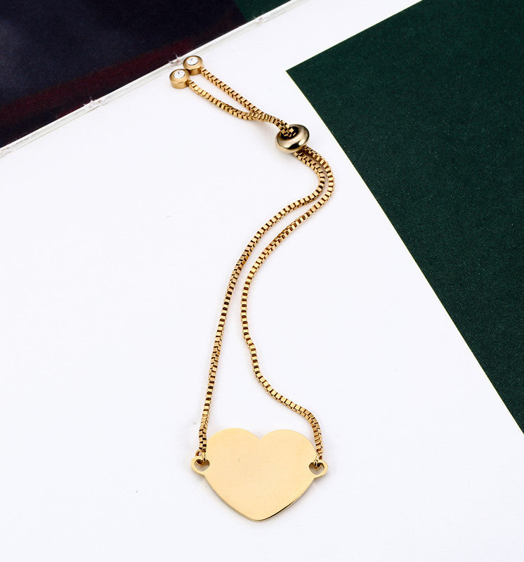 Heart telescopic bracelet DIY
