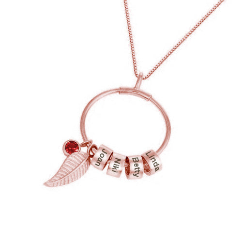 Personalised Storm Necklace with Customized Beads