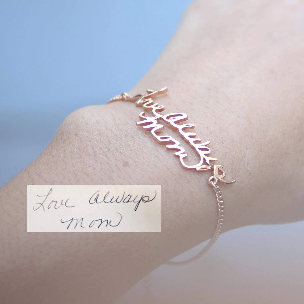 Stainless Steel Alphabet Name Bracelet