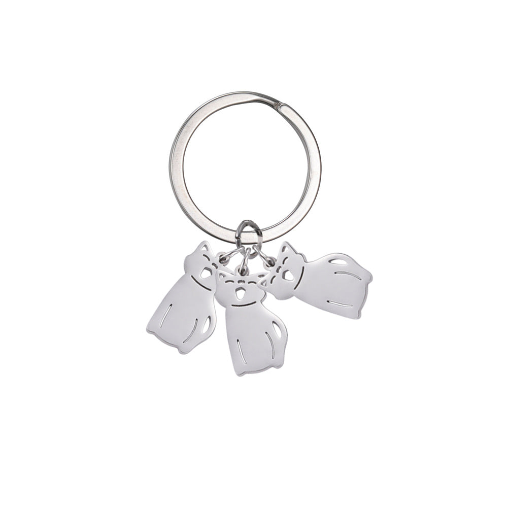 Personalized Custom Name Date Keychain Boy Girl Child Original