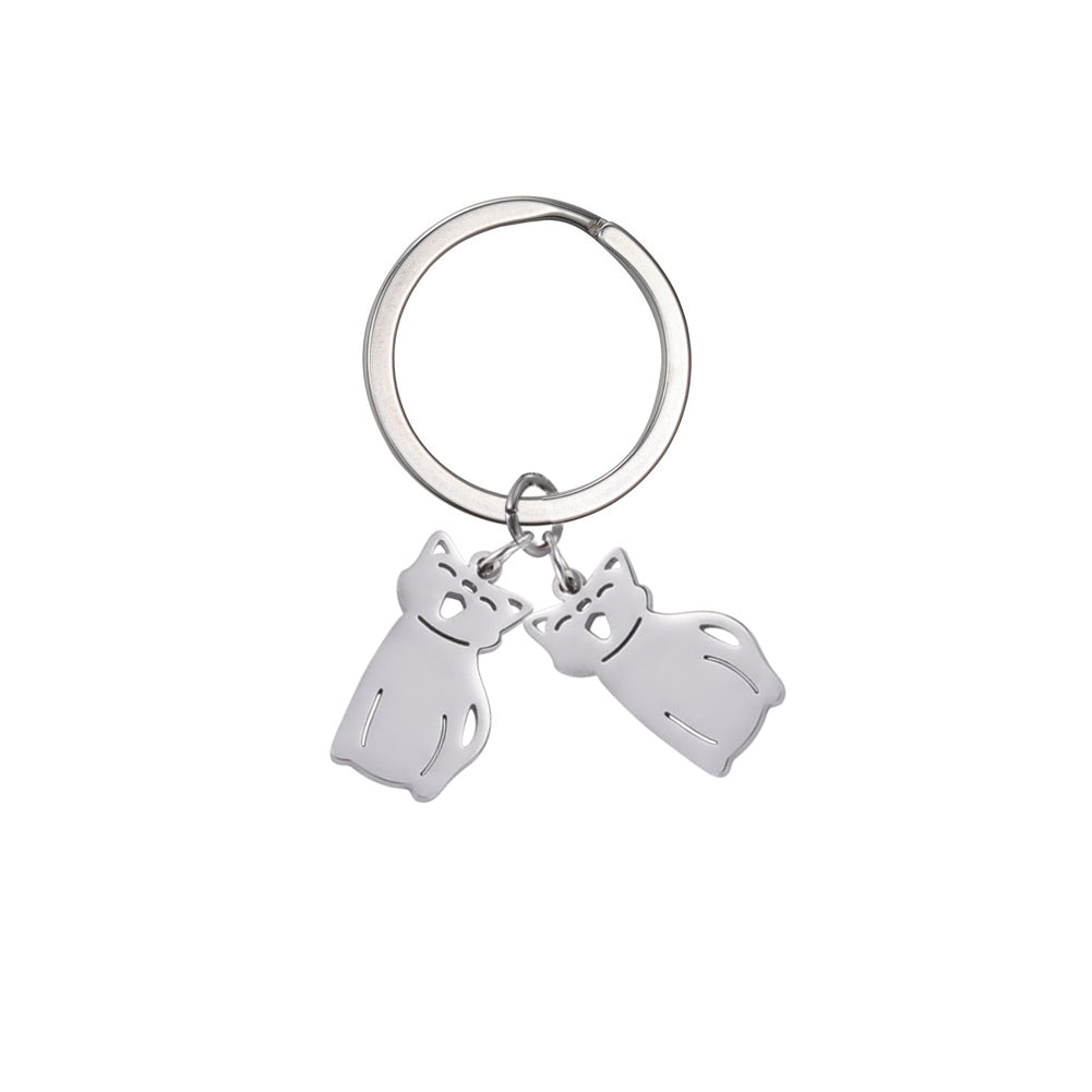 Personalized Custom Name Date Keychain Boy Girl Child Original