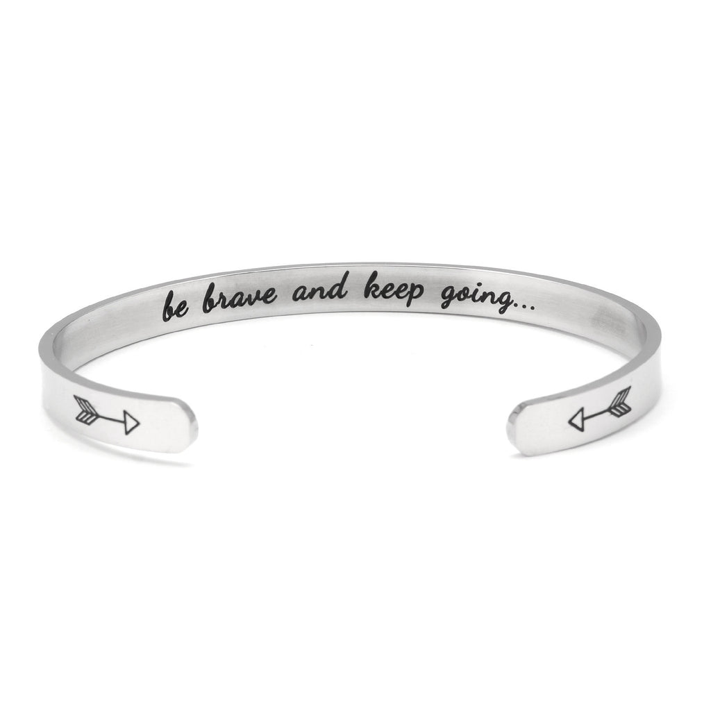 Stainless Steel Double Arrow Bracelett