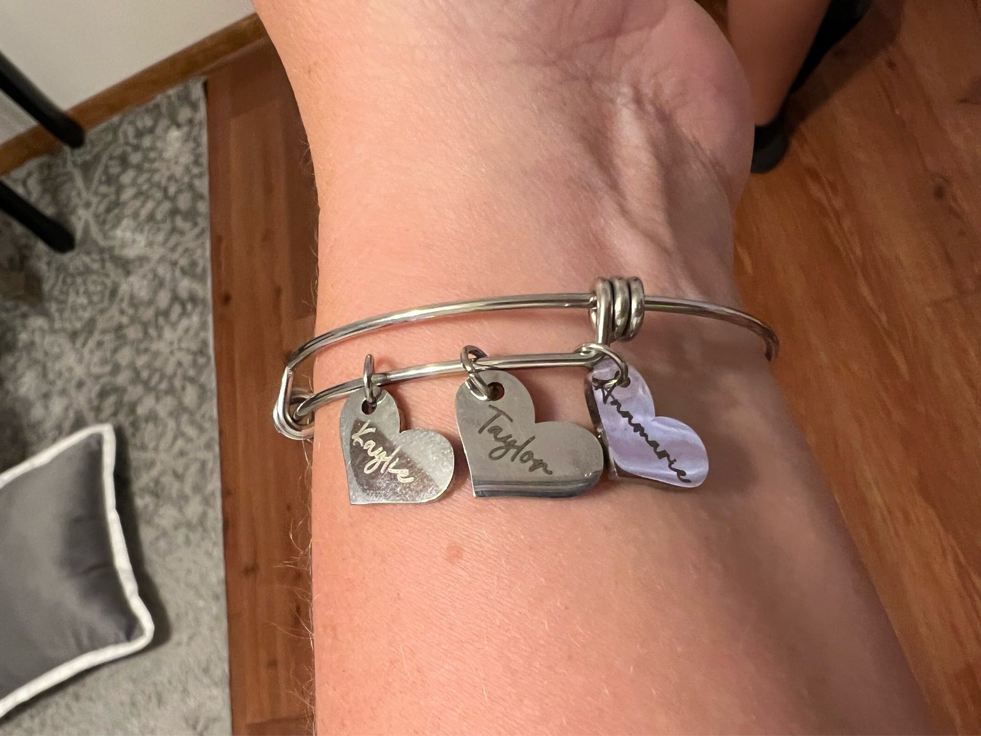 Stainless Steel Love Personality Creativity Lettering