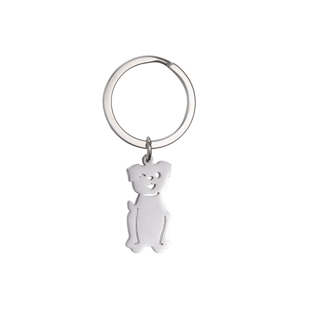 Personalized Custom Name Date Keychain Boy Girl Child Original