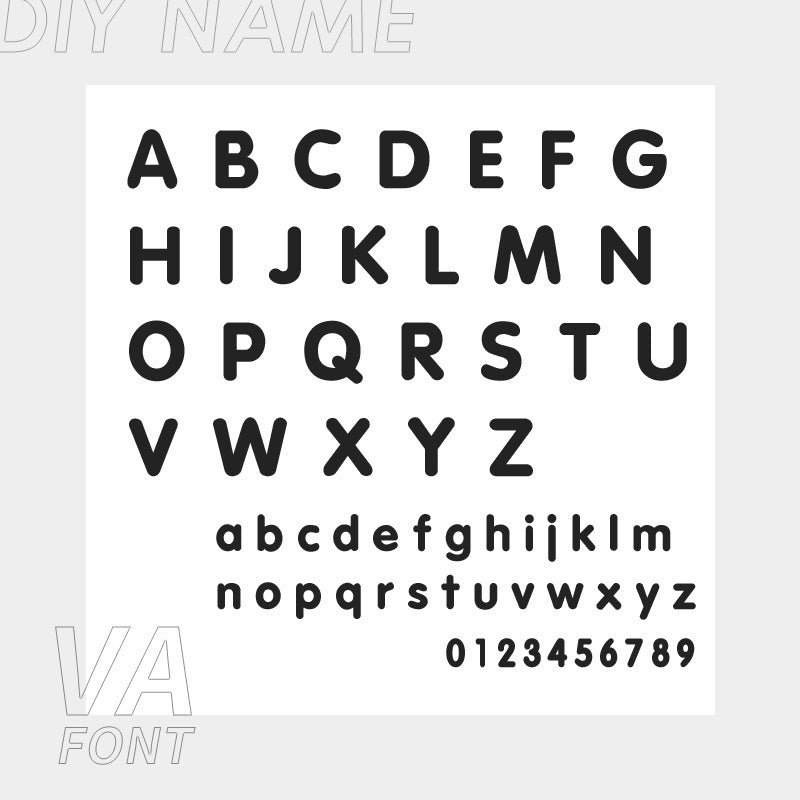 Personalized 316L Stainless Steel English Letter Name Foot Chain