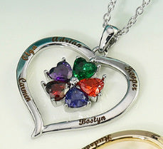 Elegant Copper Creative Personality Diamond-embedded Peach Heart Necklace